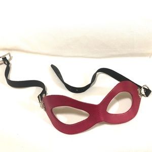 Handmade Leather Superhero Mask